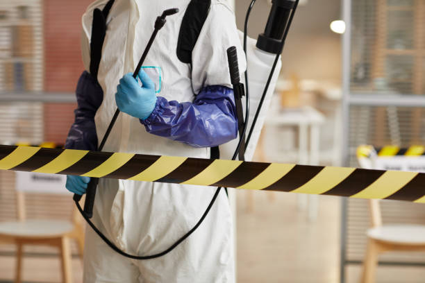 Professional Blood Cleanup technician working in Hasbrouck Heights, NJ